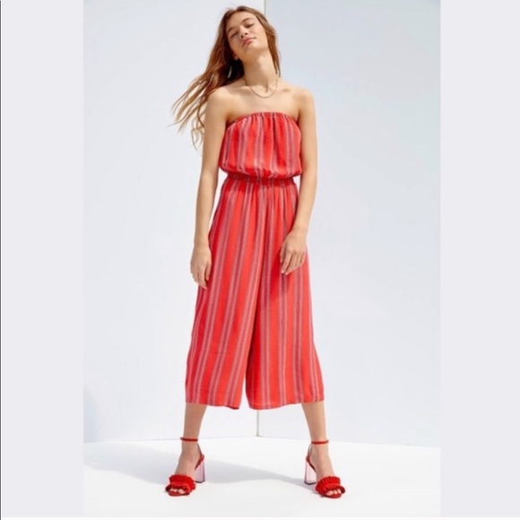 silence + noise Pants - SILENCE + NOISE Blogger Favorite Striped Jumpsuit